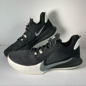 Nike Mamba Fury ck2087-001 Black Sneakers Shoes Men's 8